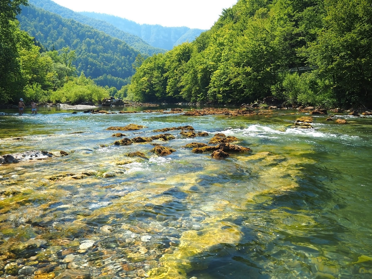 The Kupa originates in Croatia in the mountainous region of Gorski Kotar, northeast of Rijeka, in the area of Risnjak National Park, Croatia.